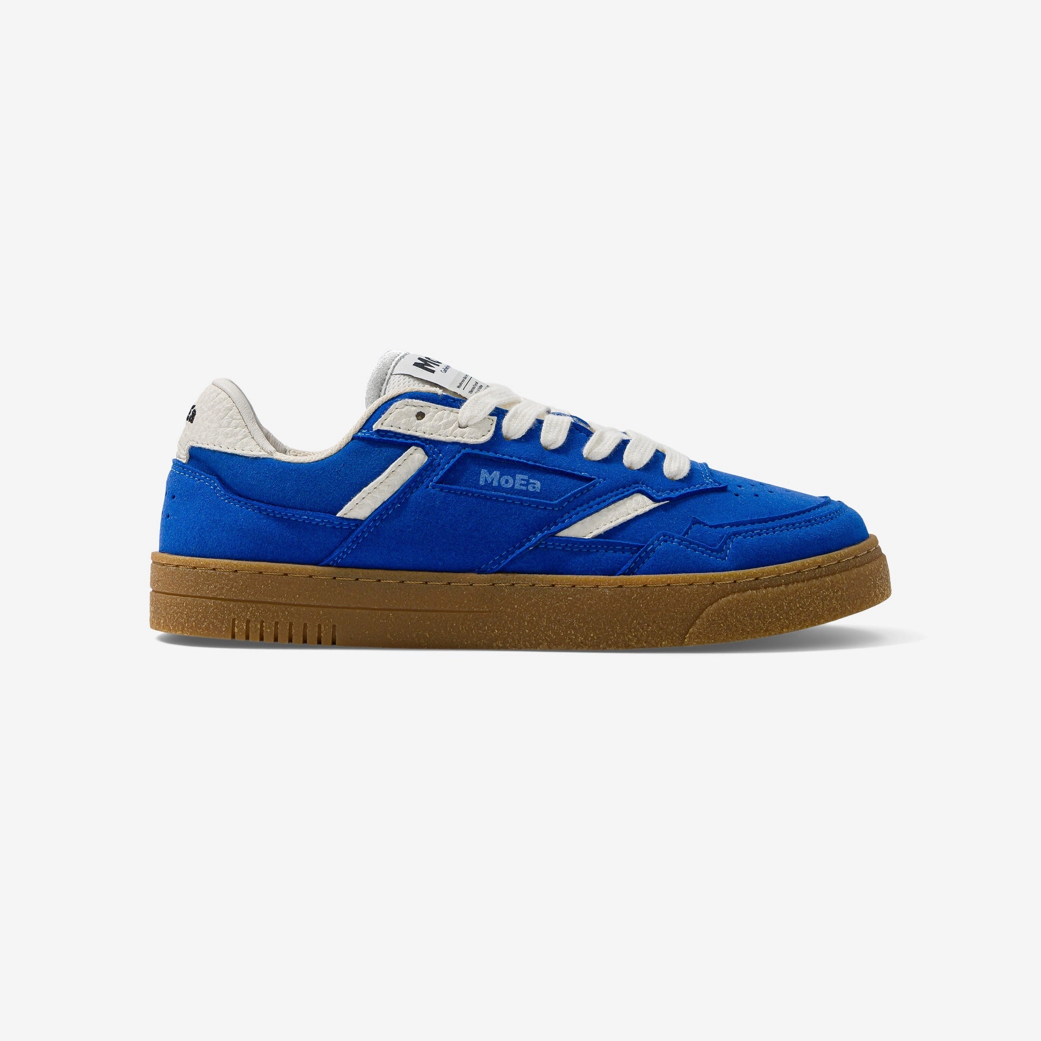 Ventilated Footbed GEN9 Sneaker in Mushroom Blue Suede from MoEa