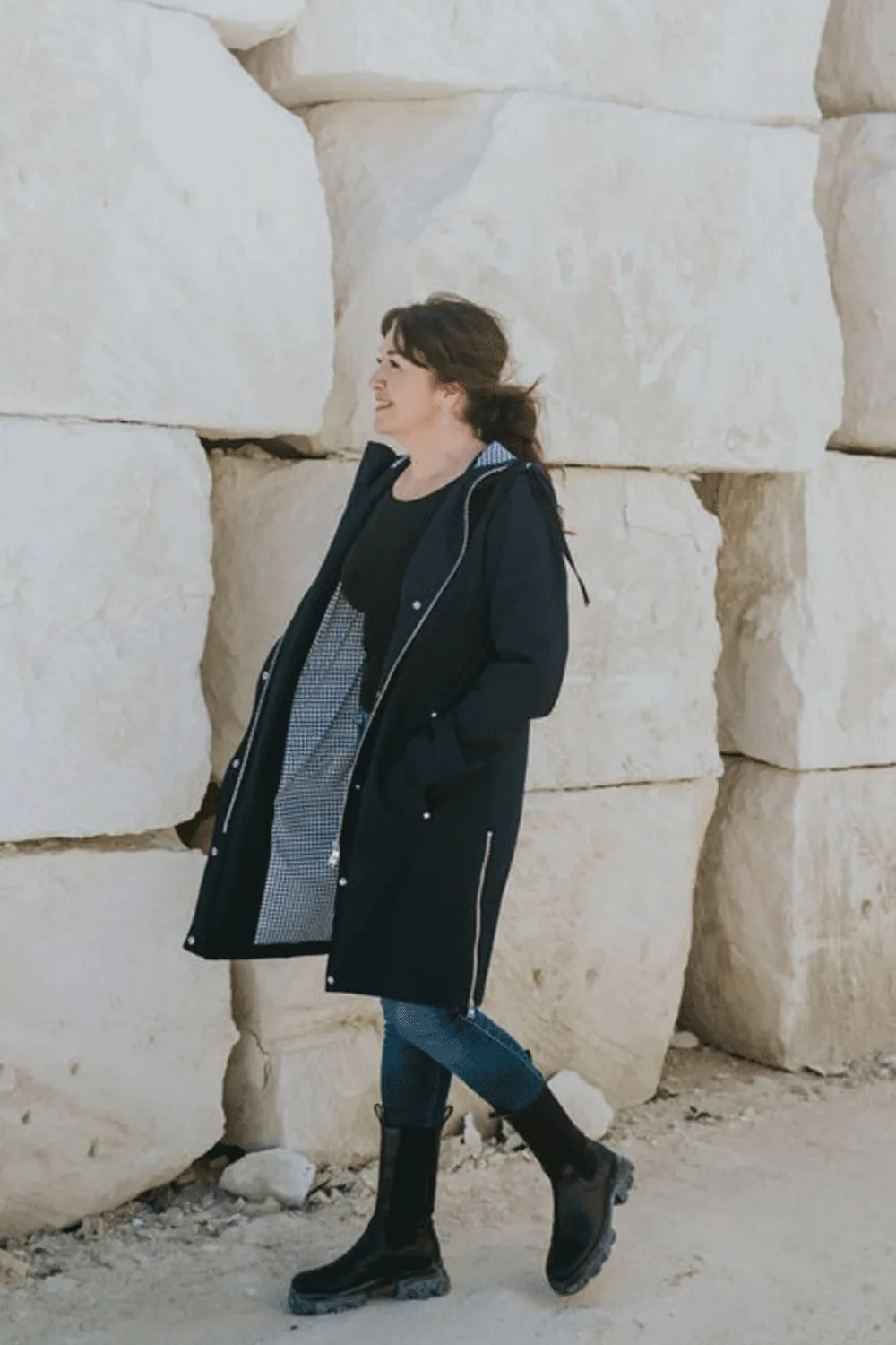 High Collar Options Moke - RACHN Rach Raincoat