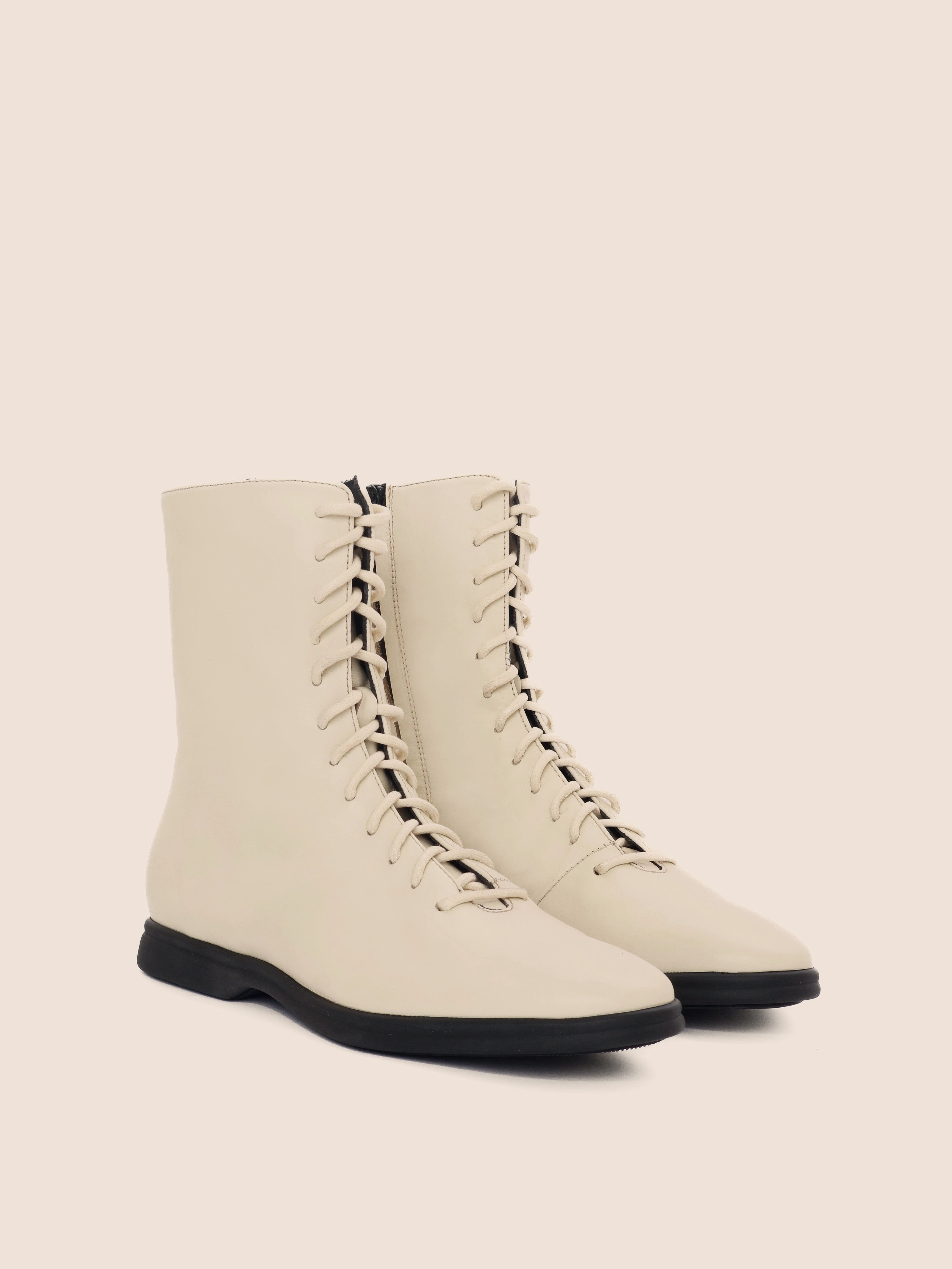 Waterproof Mountain Climber Palermo Cream Boot