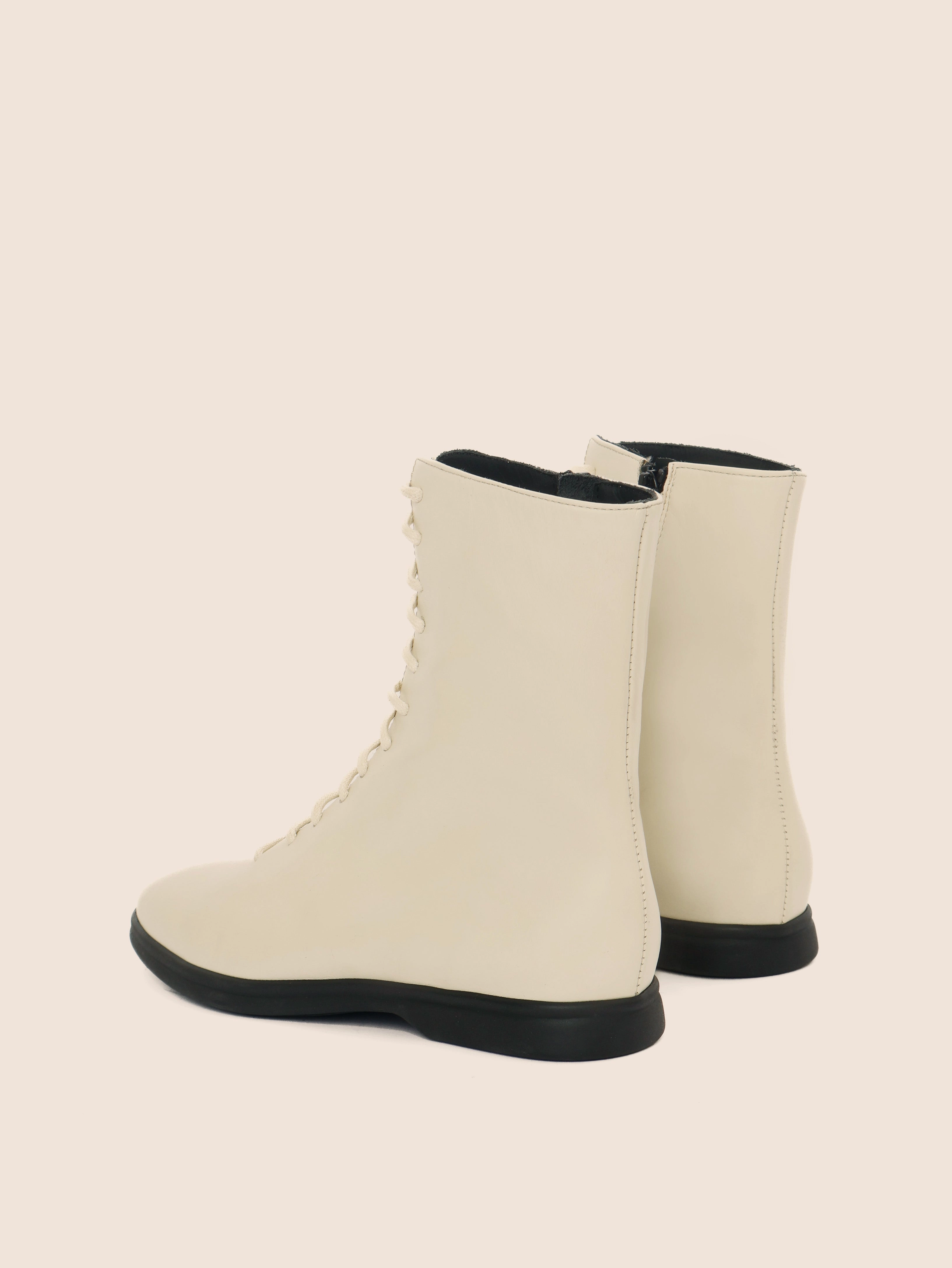 Palermo Cream Boot EasyToClean Slip On