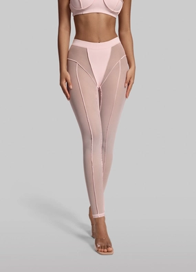 Daily Comfort Semi-Sheer High-Rise Leggings