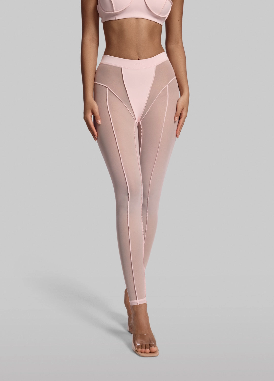 Daily Comfort Semi-Sheer High-Rise Leggings