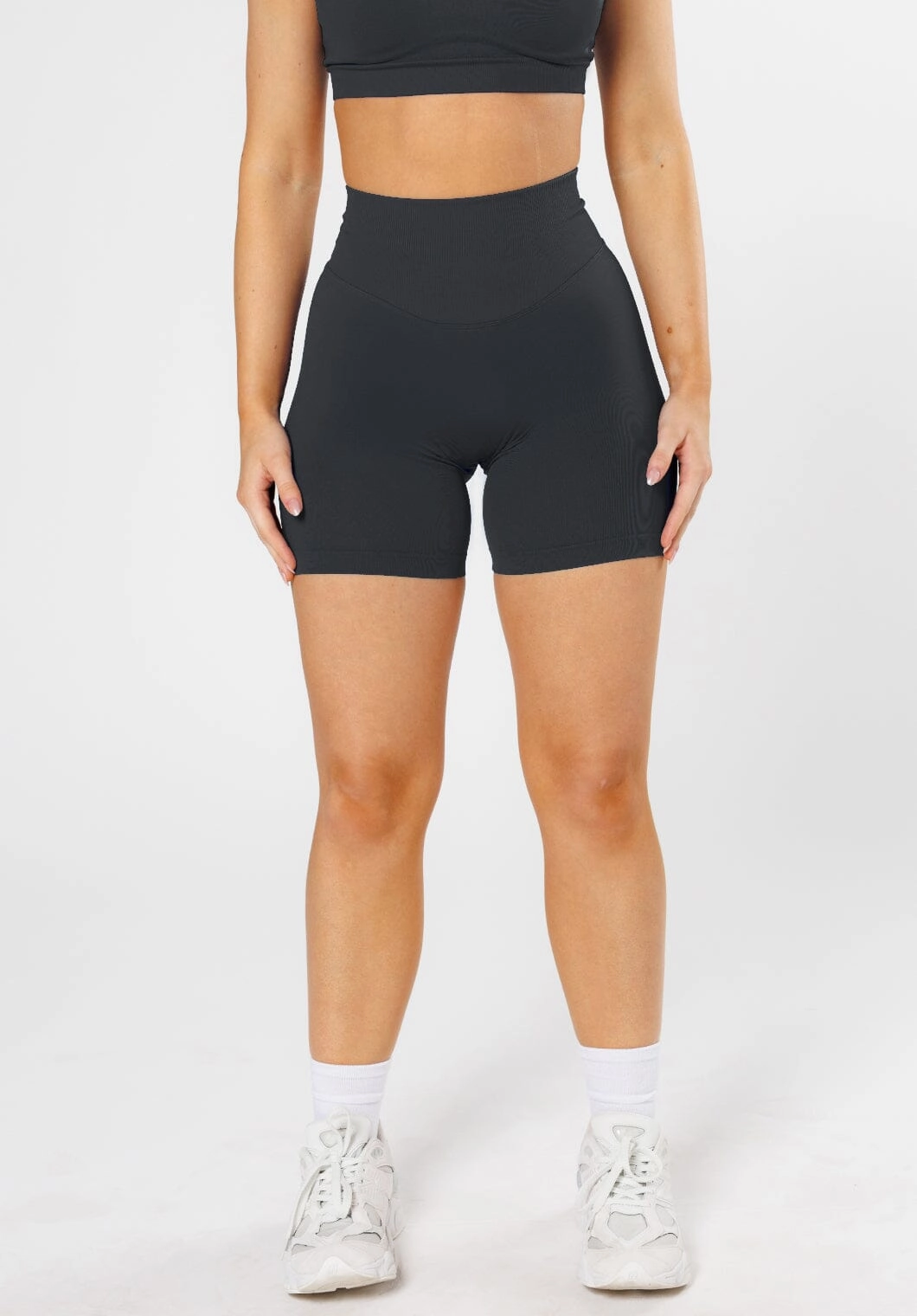 CurveFlex? Hourglass Sculptseam? Plus Seamless Shorts 6?? Black adult clothing
