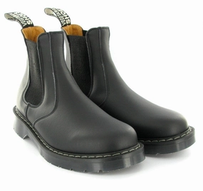 Chelsea Boot in Black from Vegetarian Shoes Shock Absorbing Morning Walk Tear Resistant Upper