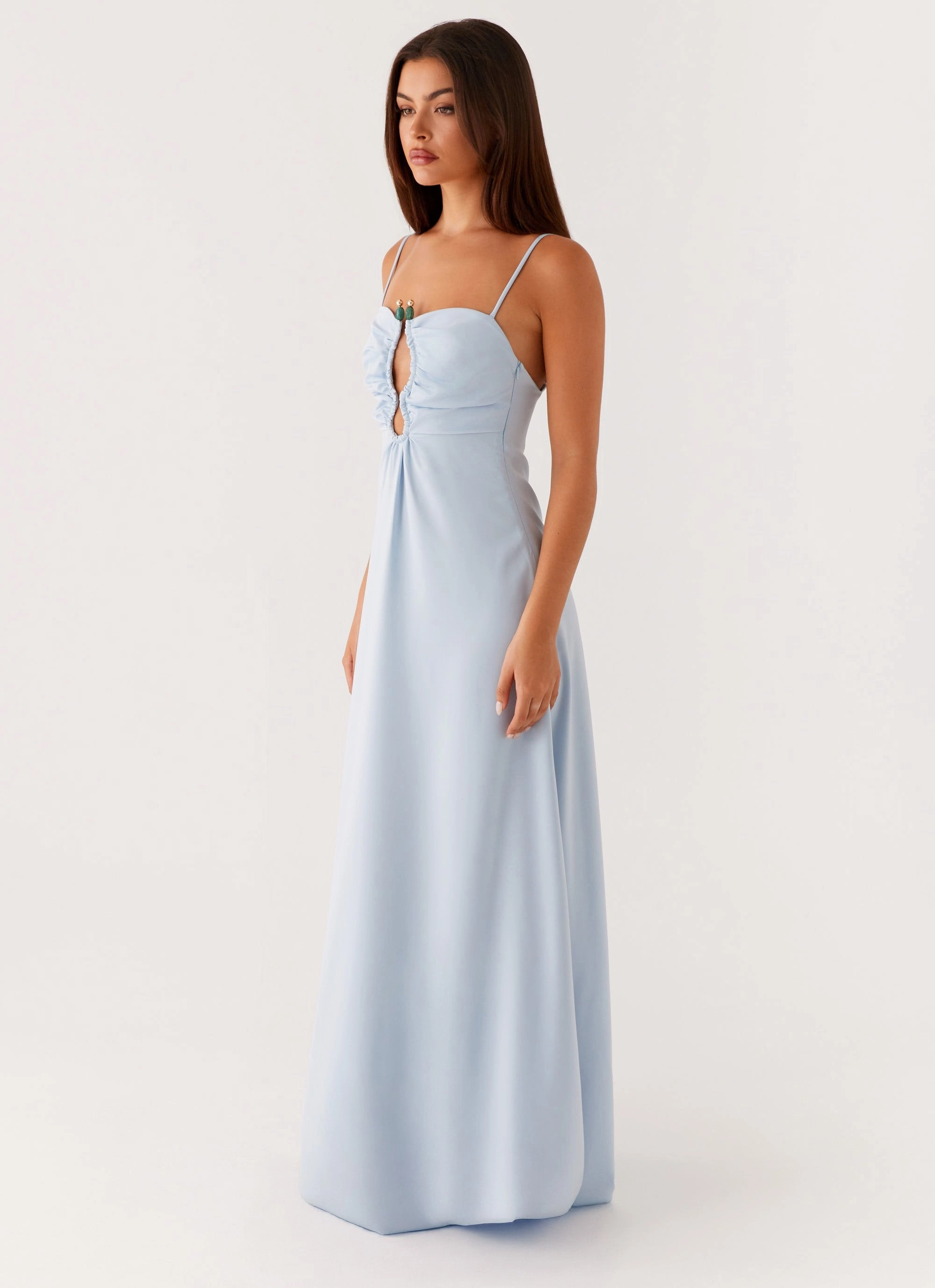 Refined fit Effortless Style Zelda Maxi Dress - Blue
