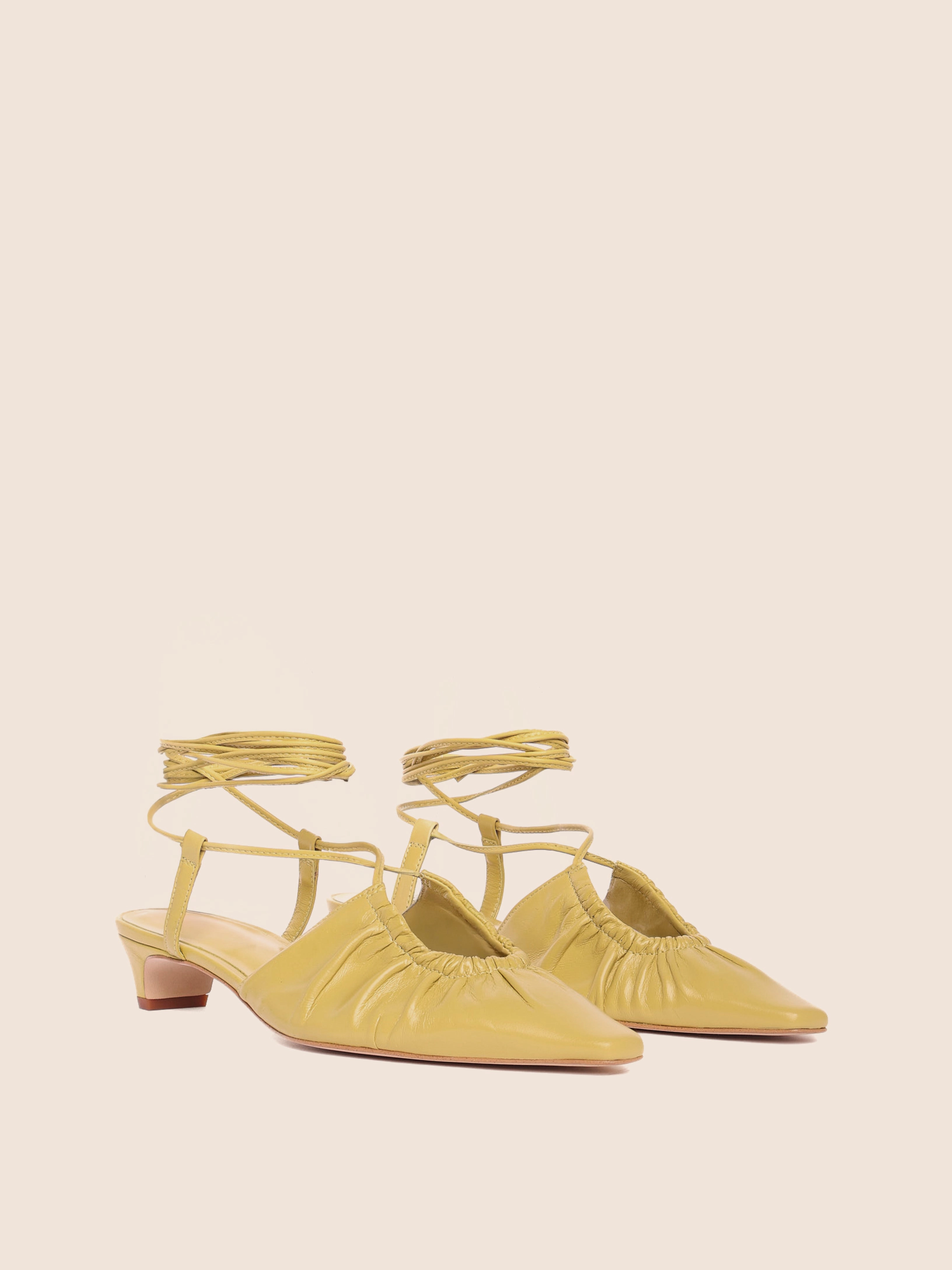 Rafael Acid Green Pump High Arch