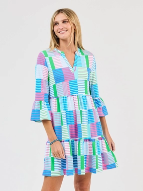 Light Blend Elegant Fabric FINAL SALE - Laguna Dress | Yacht Club
