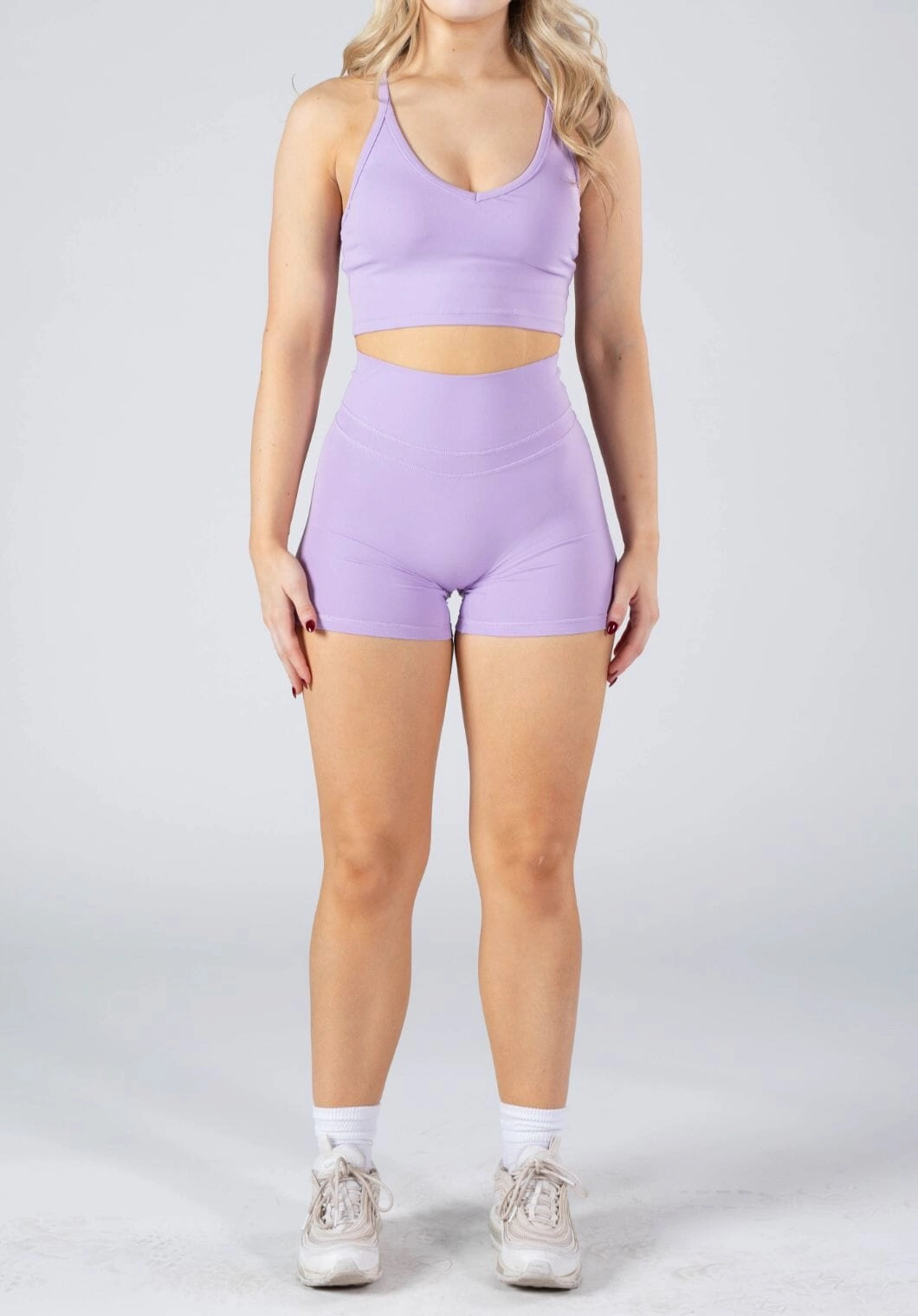 RecStretch? Levitate Sculptseam?  Plus Short Violet Sky Workwear Four Way Stretch