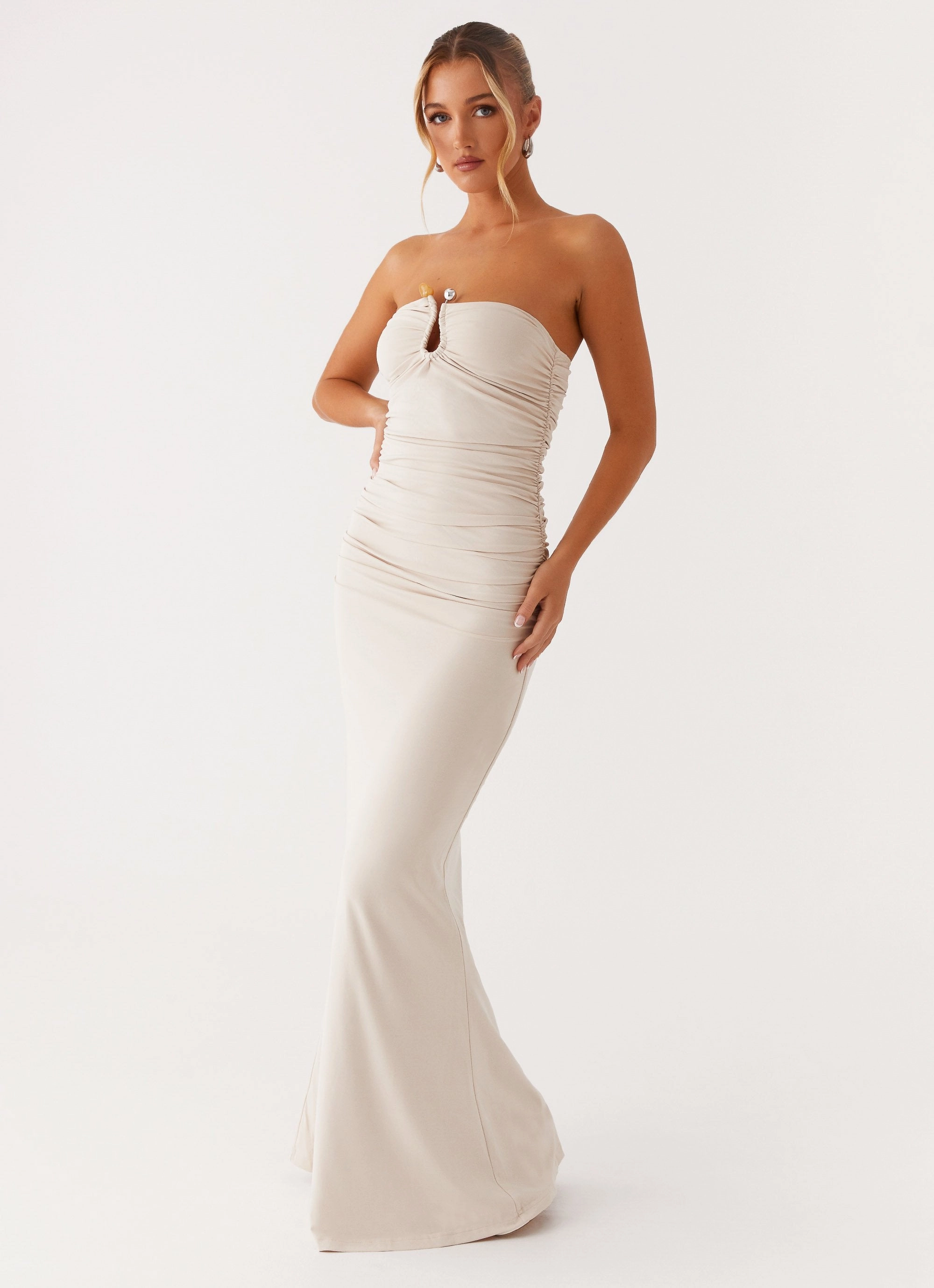 Luxe Wear Rudy Maxi Dress - Ivory
