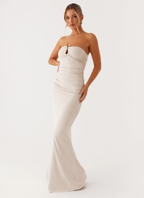 Luxe Wear Rudy Maxi Dress - Ivory