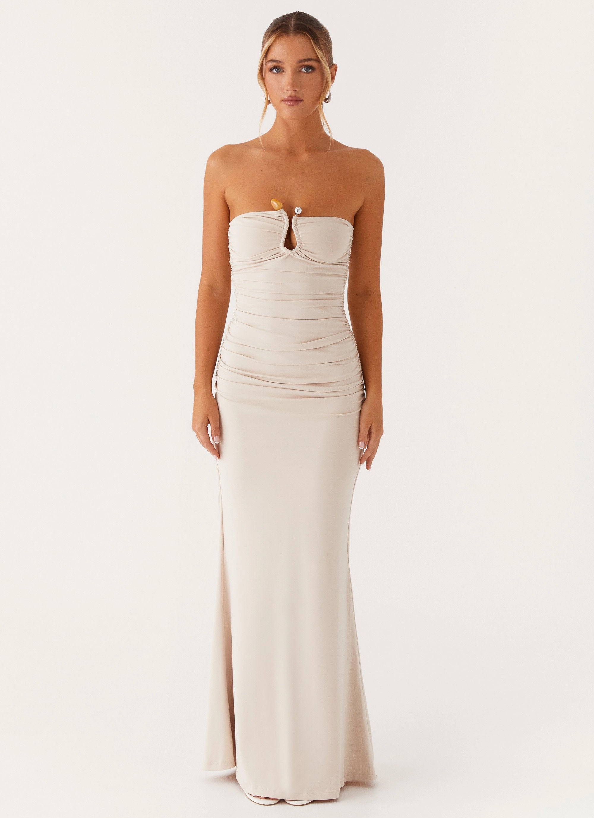 AntiFrayEdging Rudy Maxi Dress - Ivory
