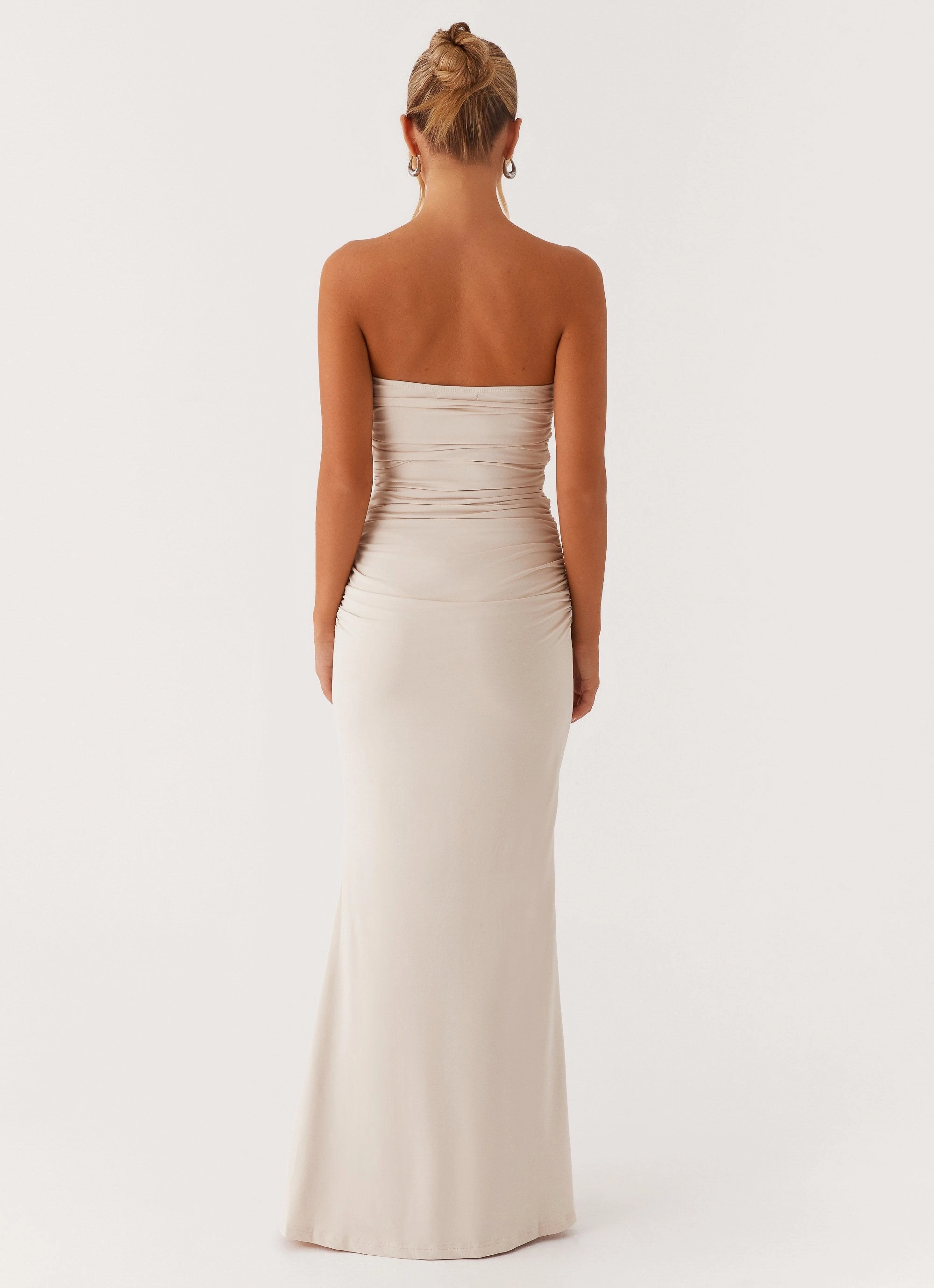 Rudy Maxi Dress - Ivory Texture Mood