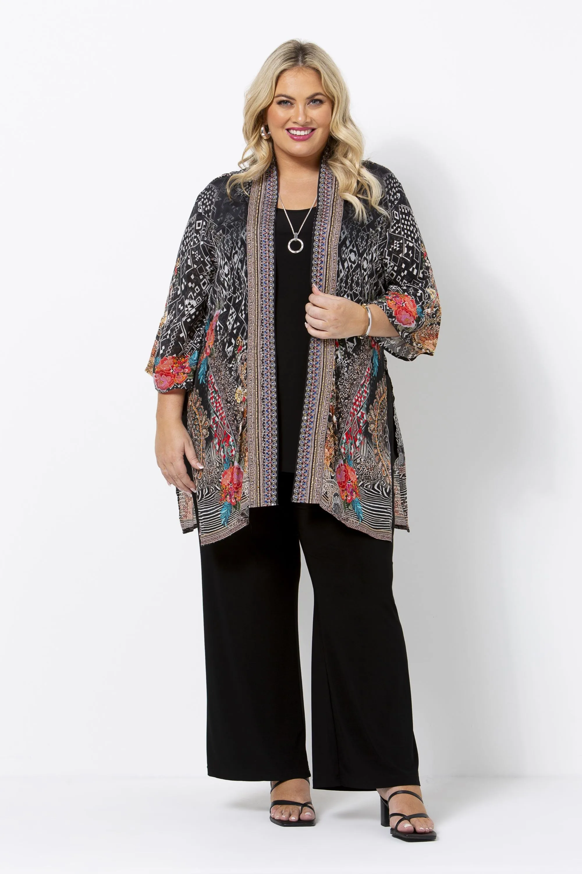 Static Dissipating Threading Swish - 444029 Ella Kimono