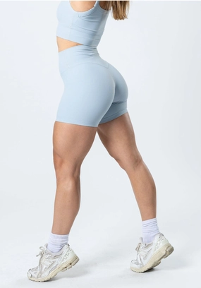 Sweat Resistant Fabric CloudRib Original Sculptseam? Short Pearl Blue