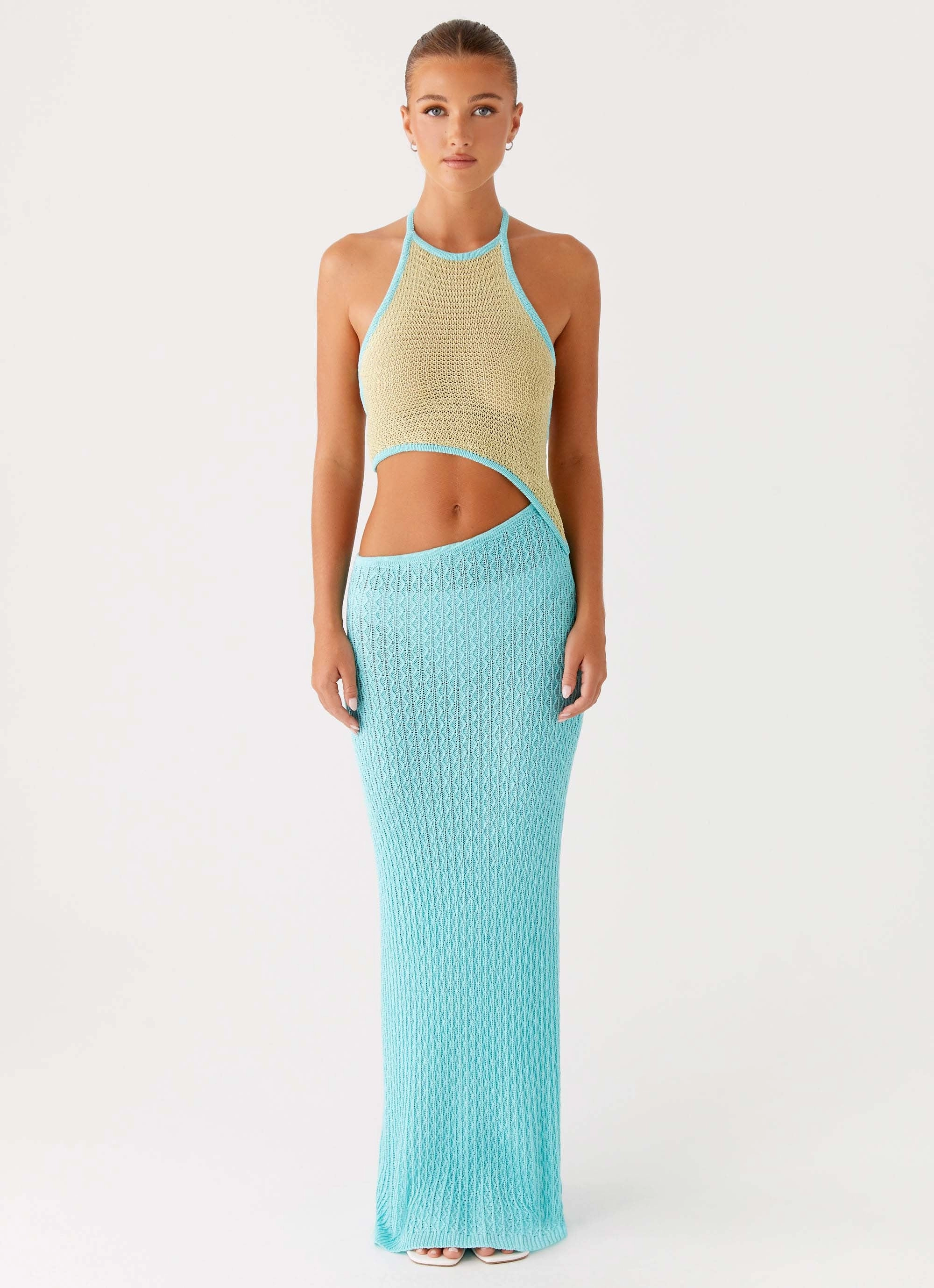 Classic Movement Free Step Alexia Knit Maxi Dress - Multi