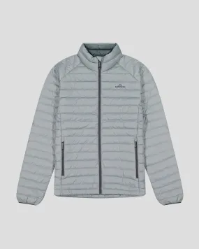 Men's Heli Down Jacket v4 - Light Moon Slip Resistant Grip Anti Glare Trim