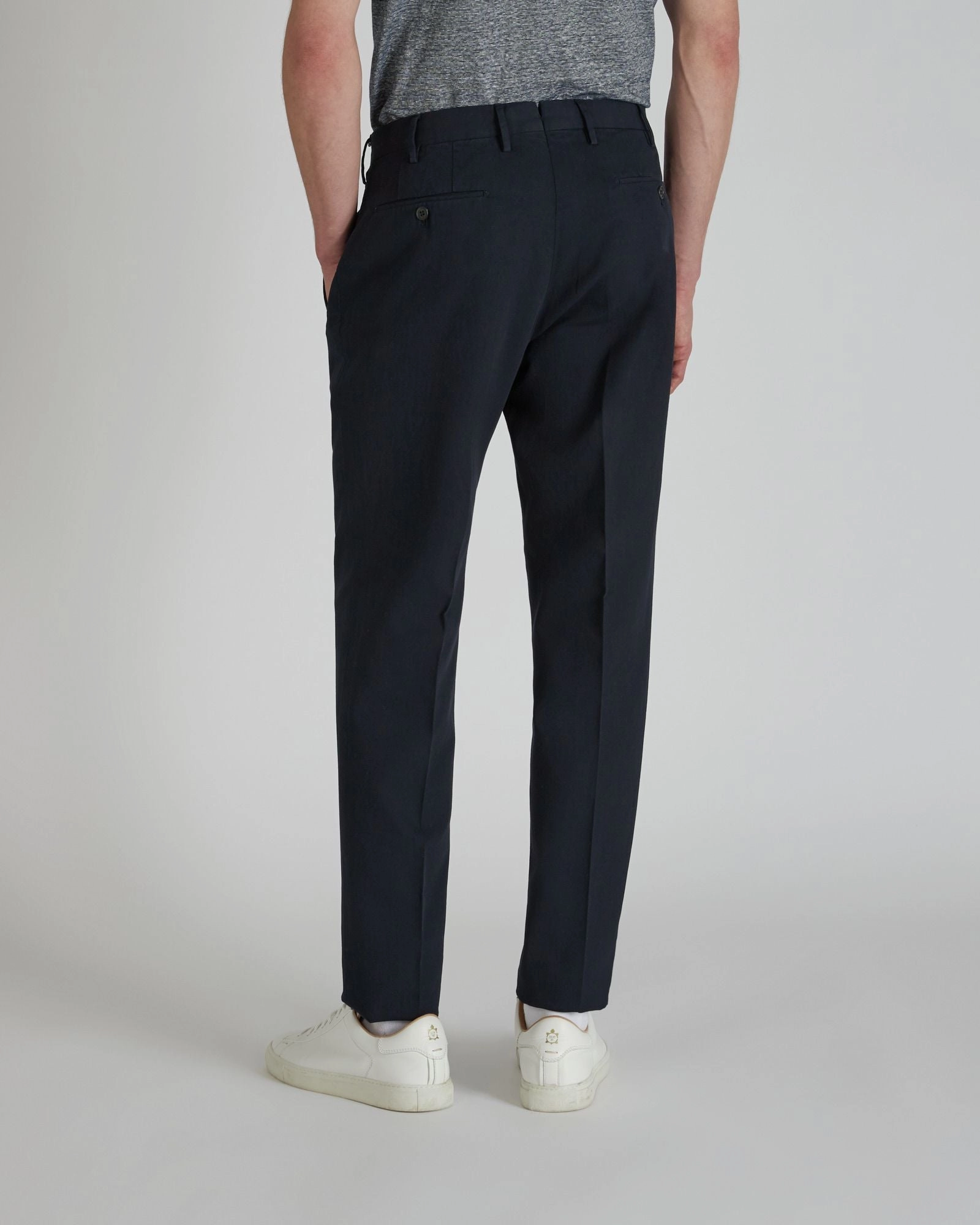 Tapered-fit Chinolino ice cr??pe trousers Freedom Fit