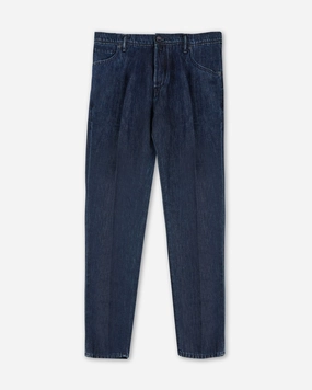 Comfy Look Active Flex Tapered-fit cotton and linen five-pocket trouser