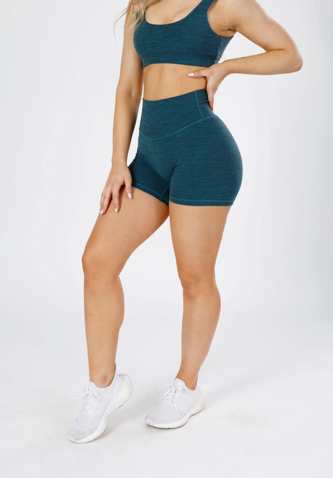 All Day Flex Fit Reluna Spacedye Original Sculptseam? Short Green Static