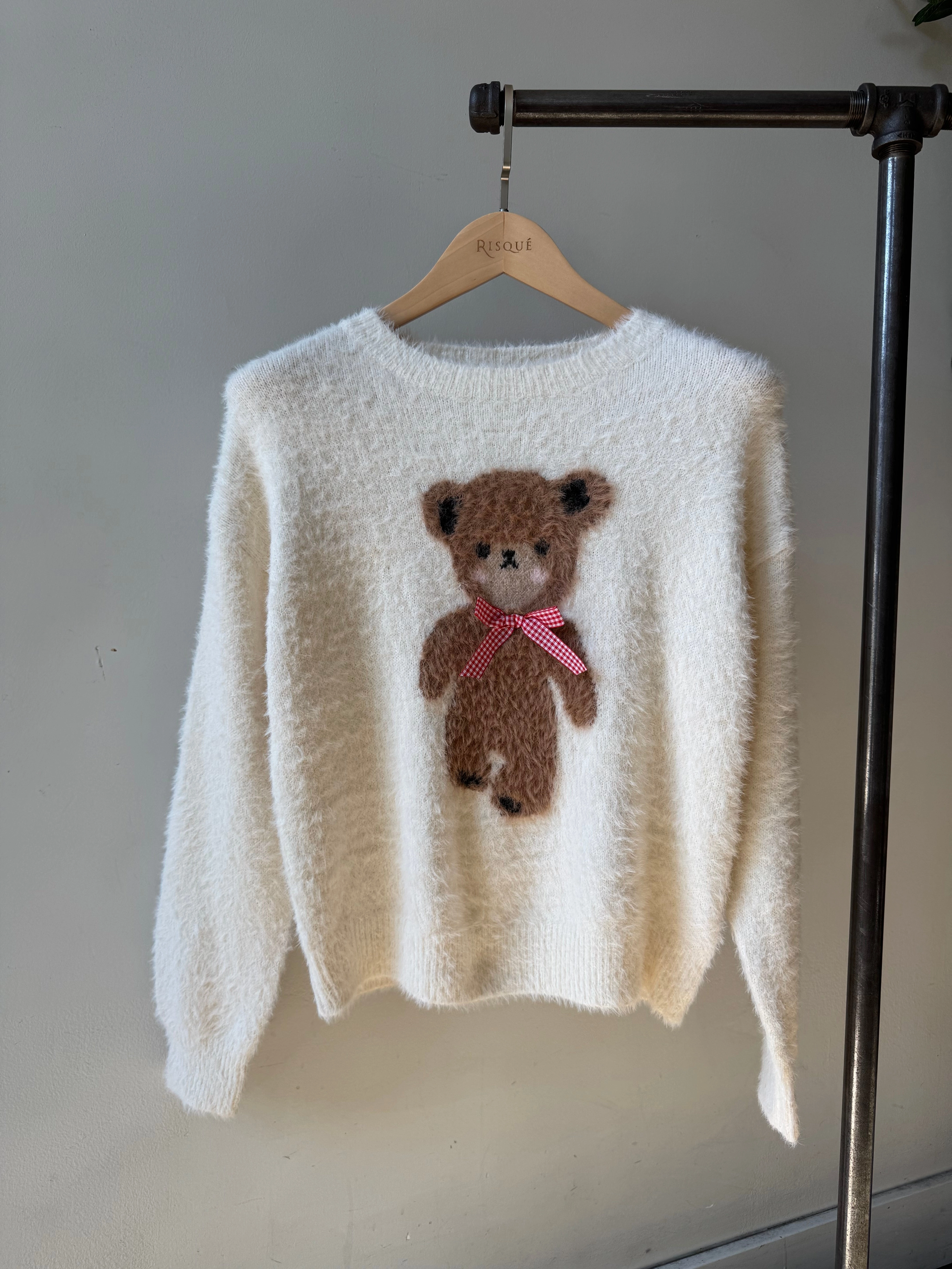 Versatile Knit TEDDY BEAR Sweater