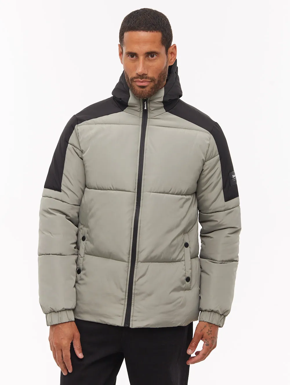 Grentin Puffer Jacket - Green Noise Free Fabric