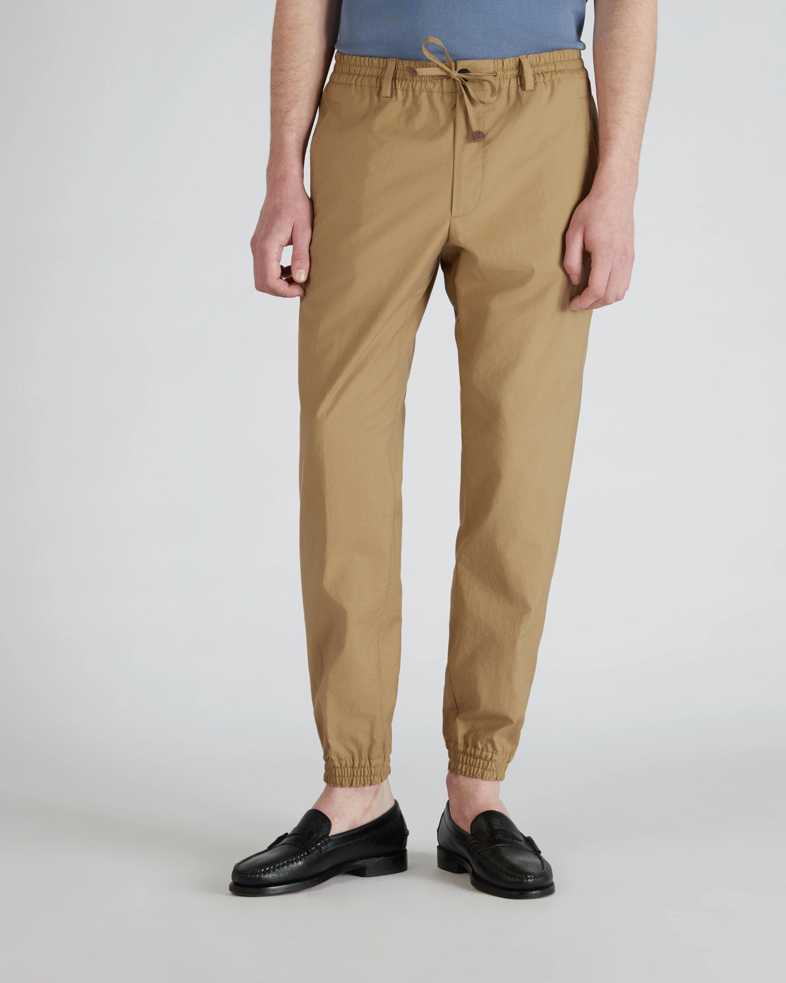 No Tag Casual Vibe Tapered-fit cotton and technical fabric trousers