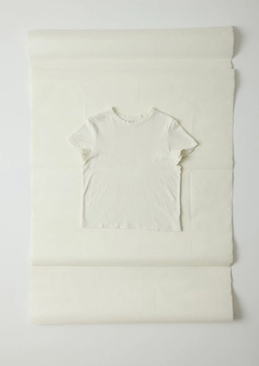 Sadie Organic Cotton Boy Tee | Chalk Cozy Knit