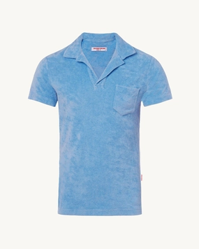 Button Down Collar Premium Quality Terry Towelling