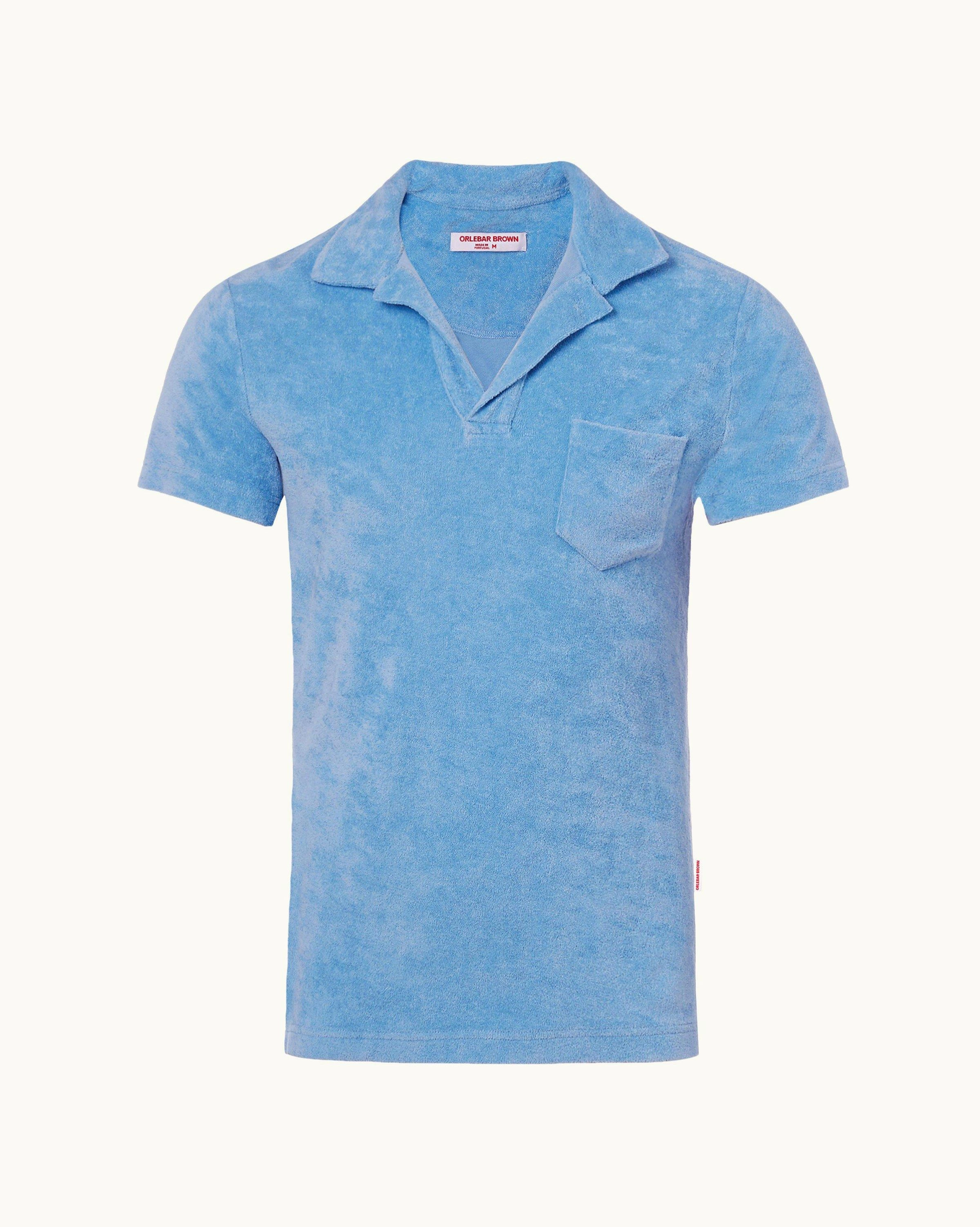 Button Down Collar Premium Quality Terry Towelling