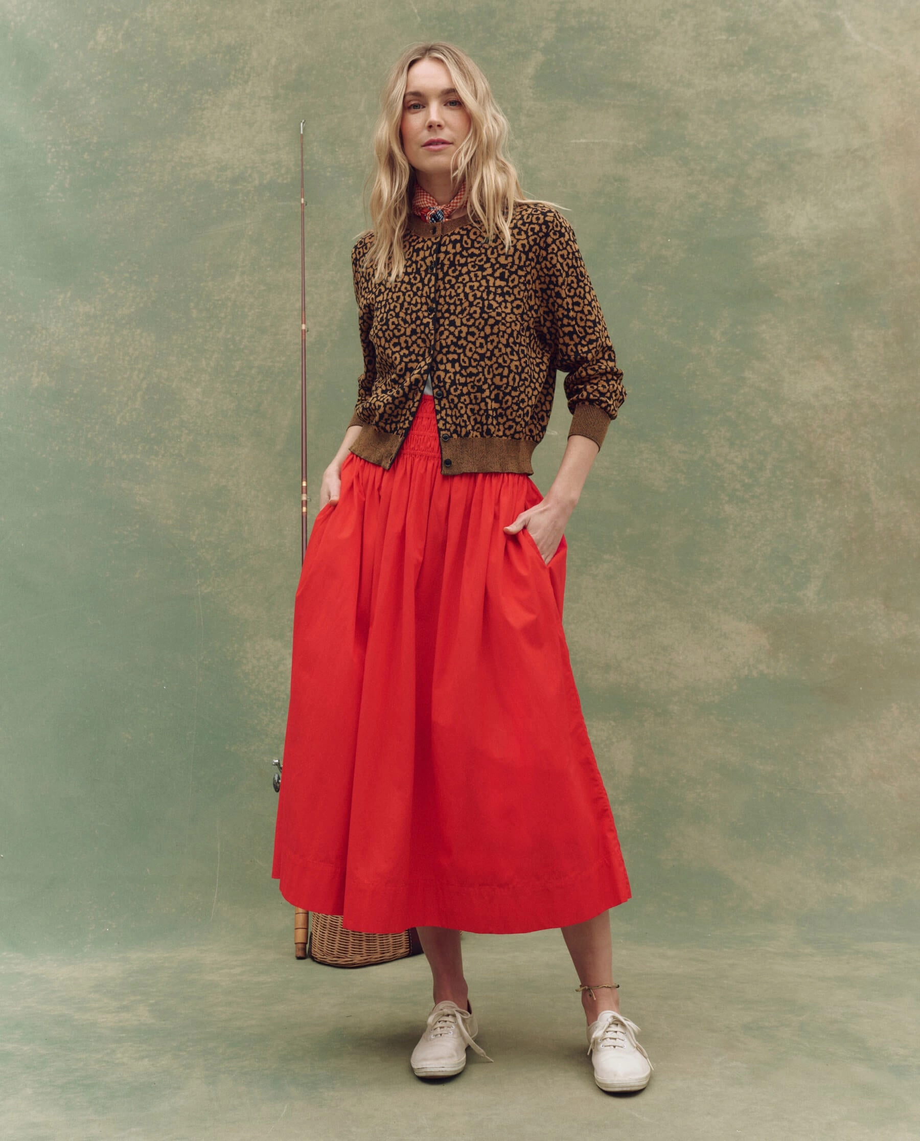 Active Design Snuggle Comfort The Tea Time Cardigan. -- Leopard