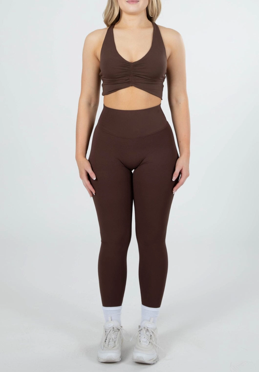 Fade Resistant Budget Friendly AirSilk Original Sculptseam? Legging Walnut