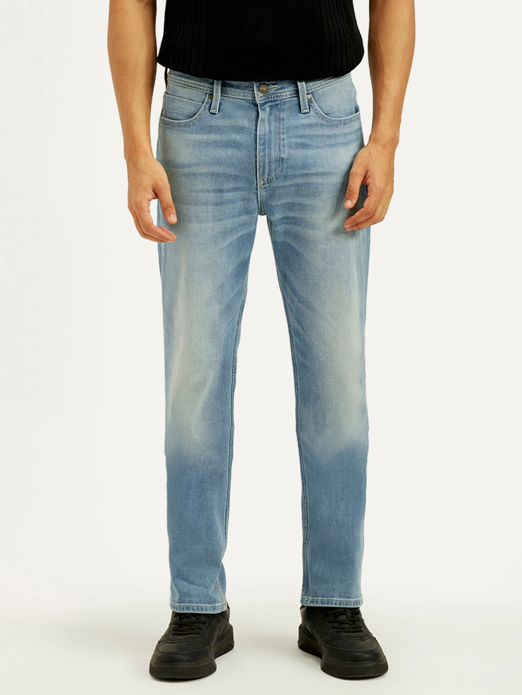 Trend Setter Smart Casual Classic Wear Easy Routine Men's Redloop 511 Light Indigo Slim Fit Mid Rise Jeans