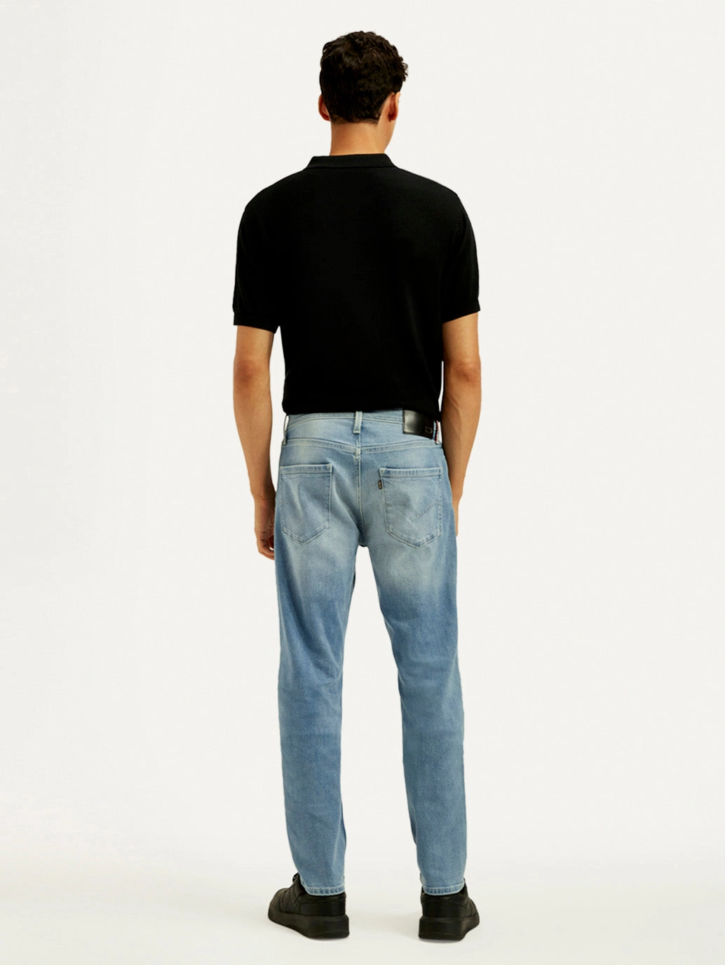 Hypoallergenic Material Composition Men's Redloop 511 Light Indigo Slim Fit Mid Rise Jeans