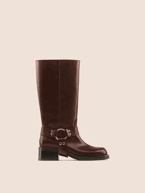 Mesh Upper Lucca Brown Boot
