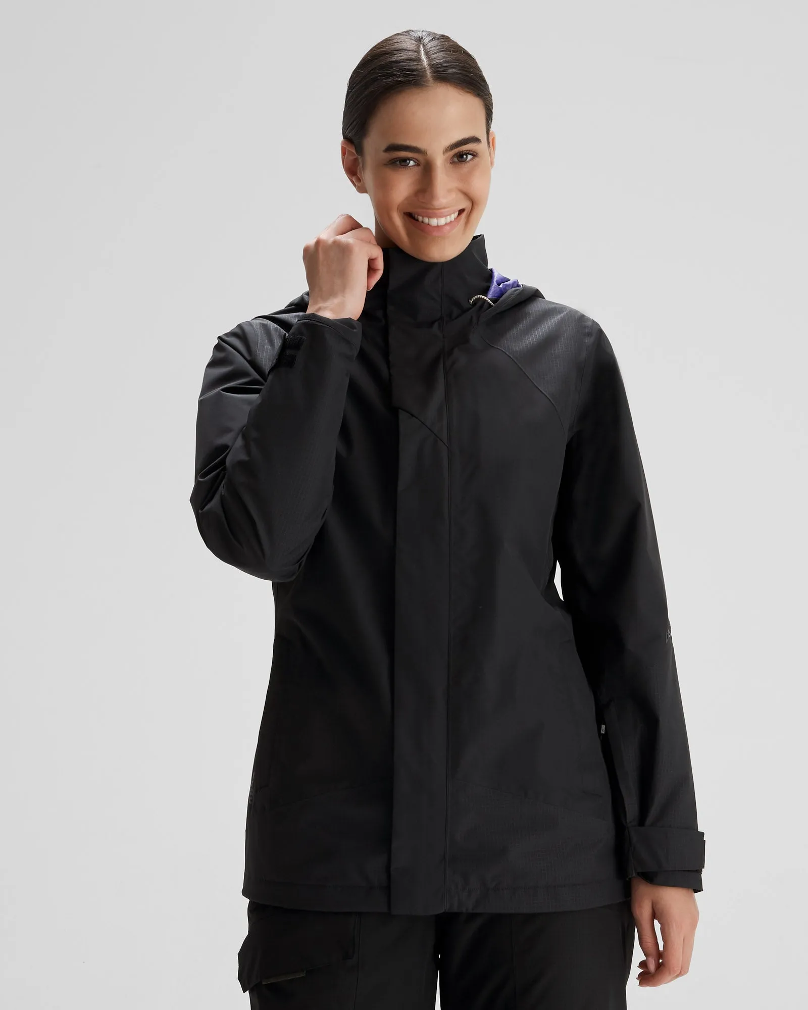 Packable Style Women's PWDR-Days 2L 3-in-1 Snow Jacket  - Black Stingray/Dark Horizon