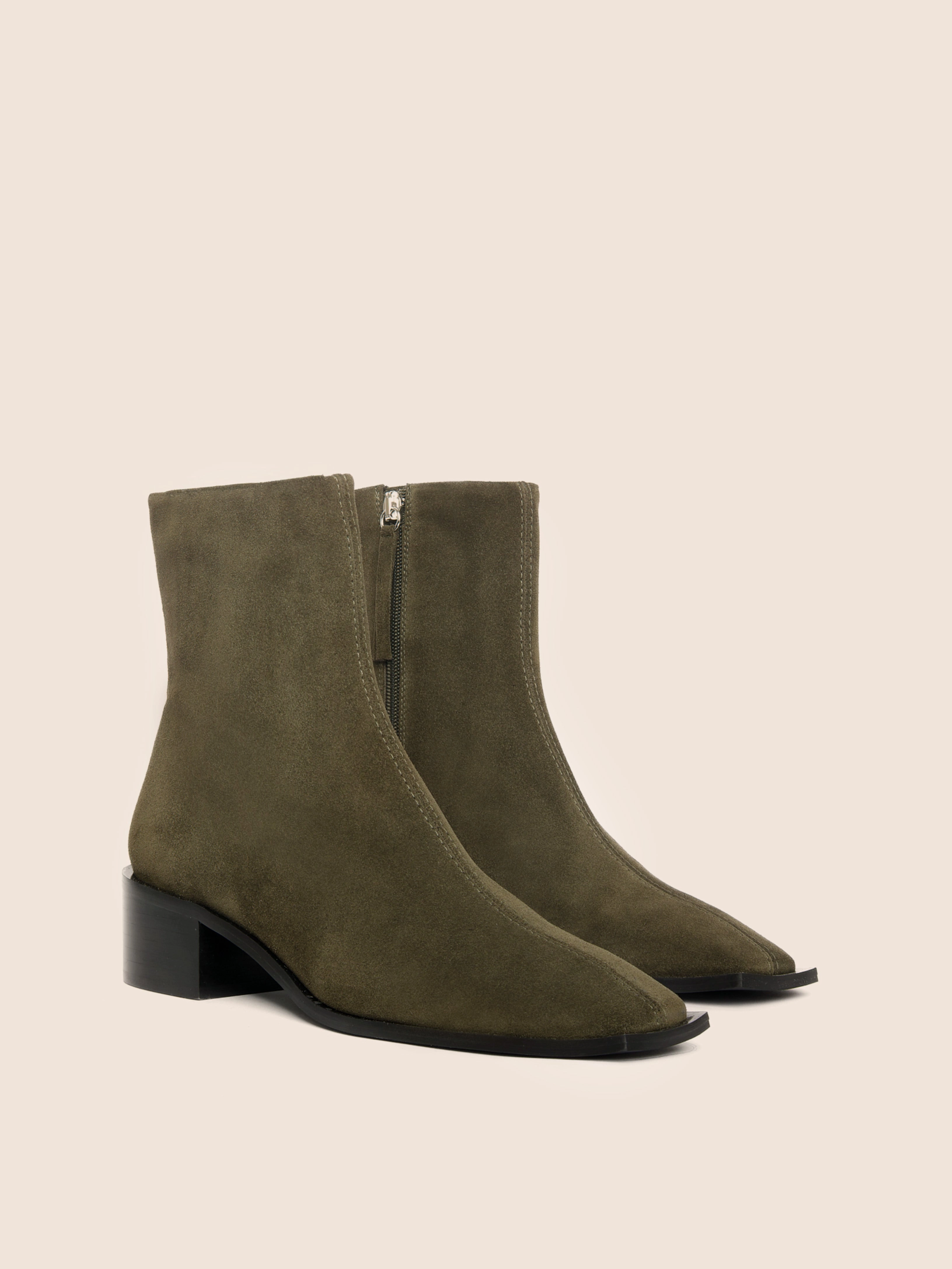 Insulated Morning Walk Palma Olive Suede Boot