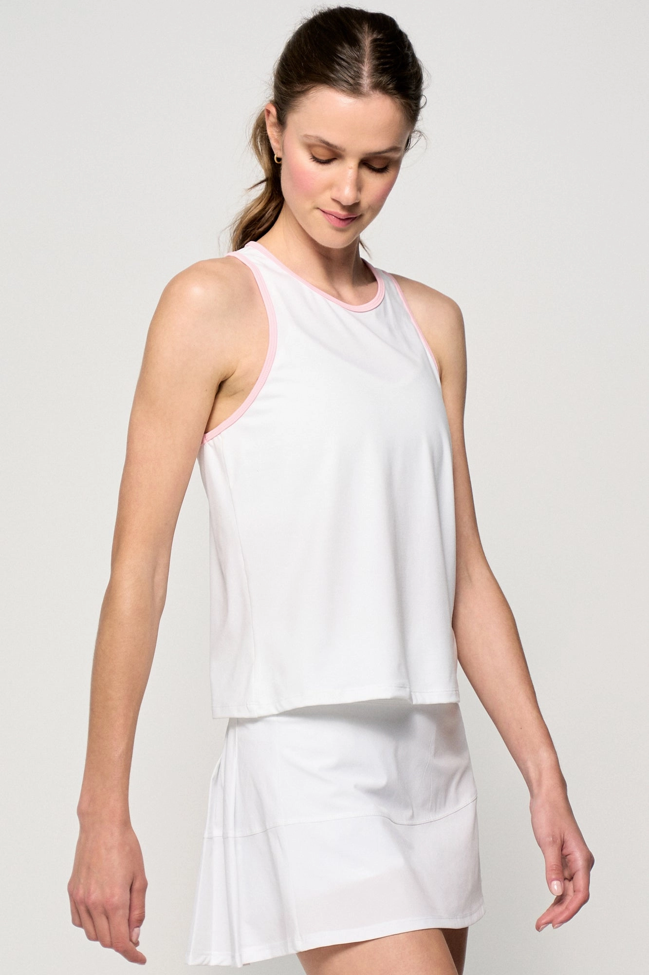 Training Tank - White/Carnation Eco Friendly Production