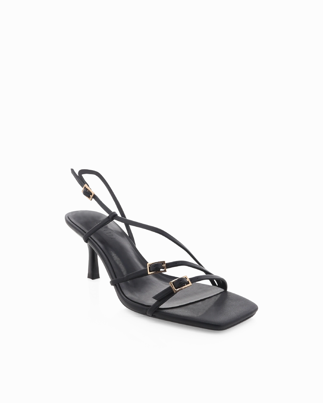 TOSHIE - BLACK Milan Chic Mid Heel