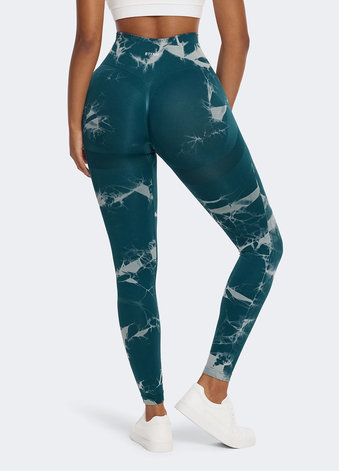 Support Fit Tie Dye Leggings with Push-Up