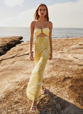 Tropicana Maxi Dress - Daffodil Polished Style