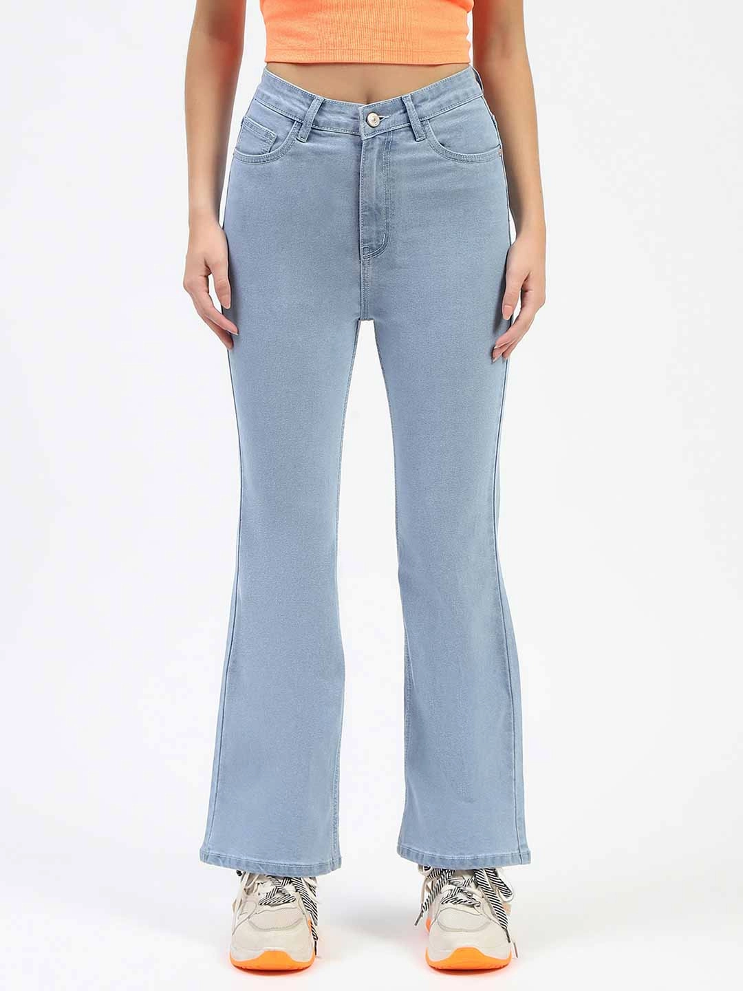 Contemporary Look Madame Light Blue Flared Jeans