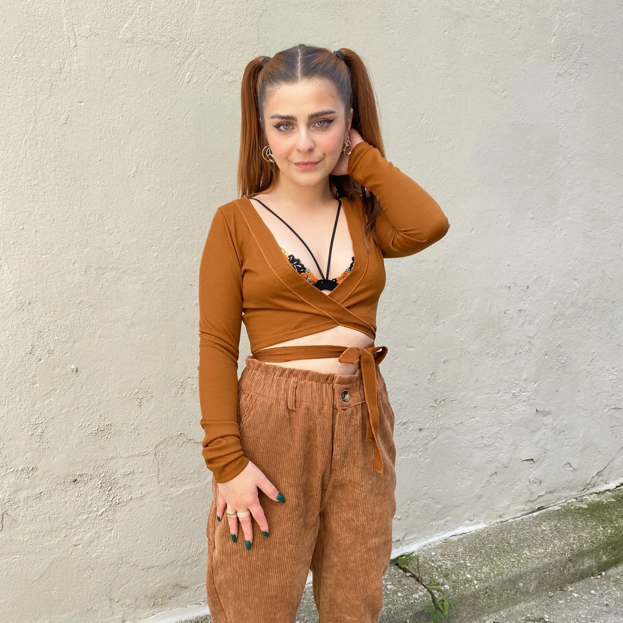 autumn clothing HAYES Wrap Top