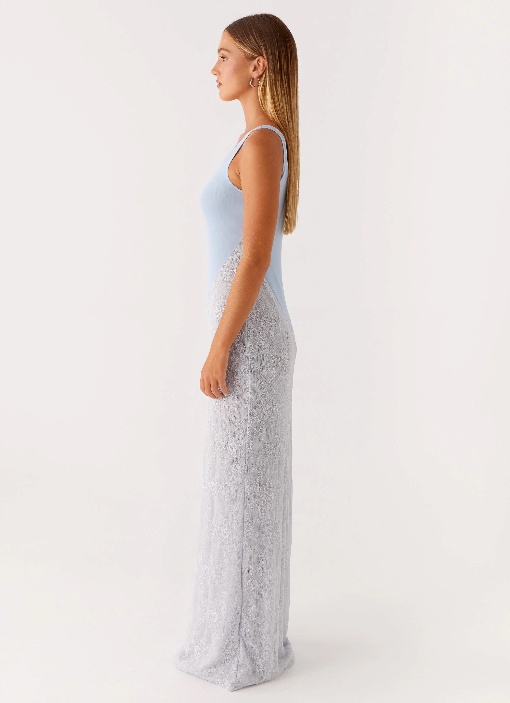 Twilight Dreams Maxi Dress - Blue Farm Air Trendy Layer