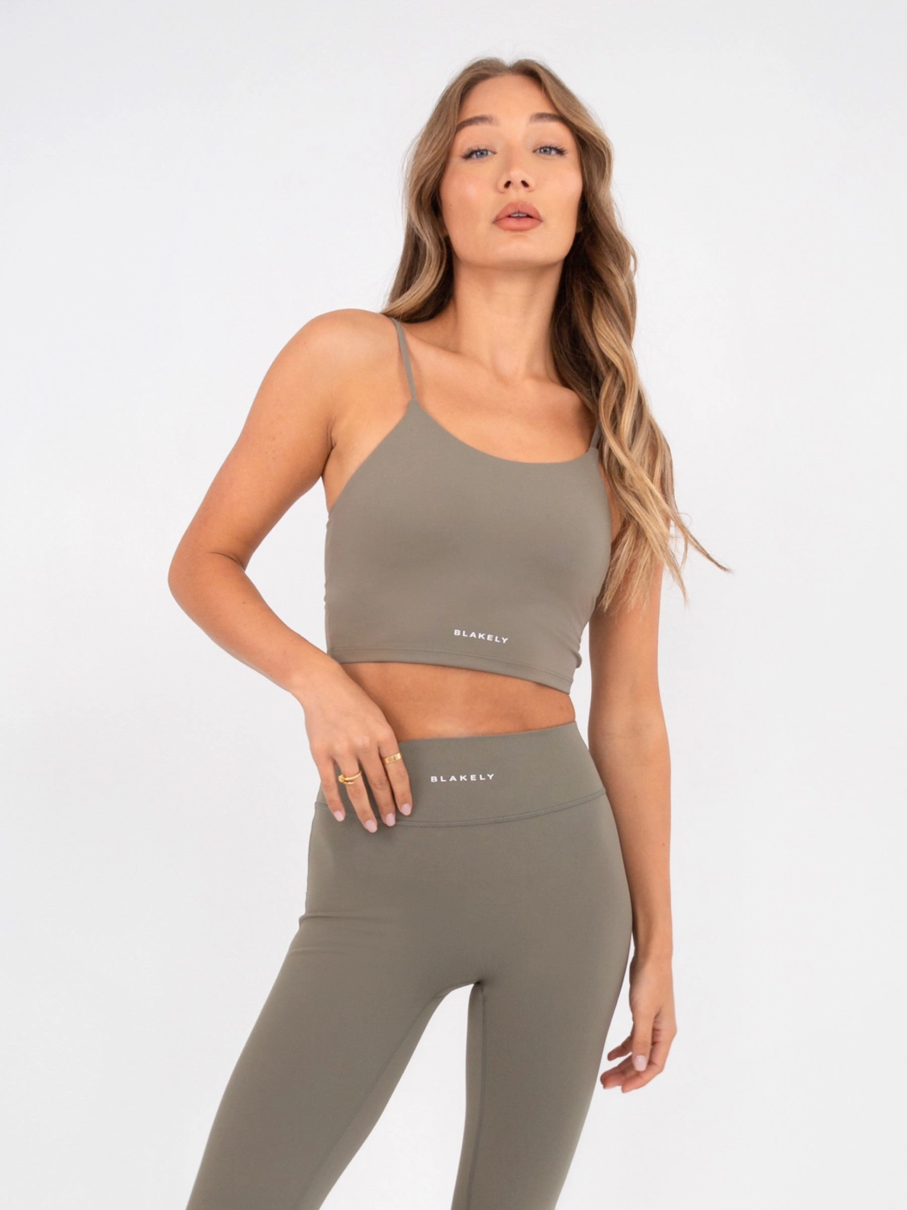 Ultimate Sculpt Bra - Safari Green Seamless Support Soft Modal