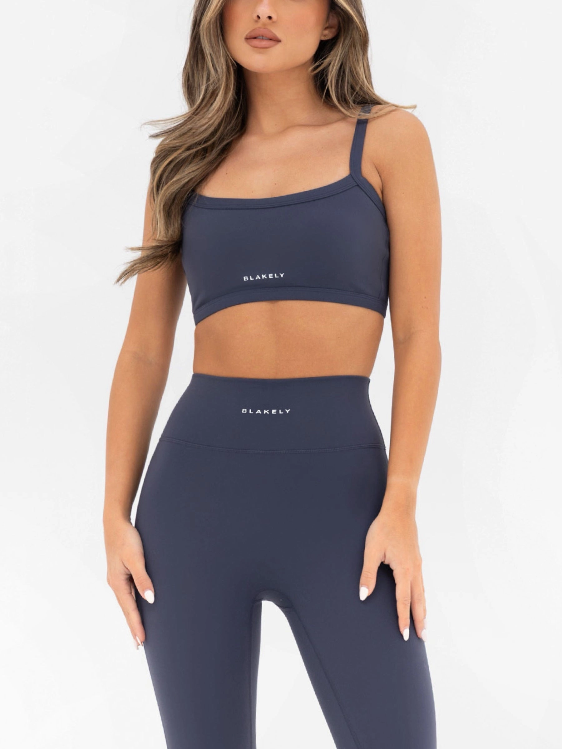 Ultimate Sports Bra - True Navy Supportive Back