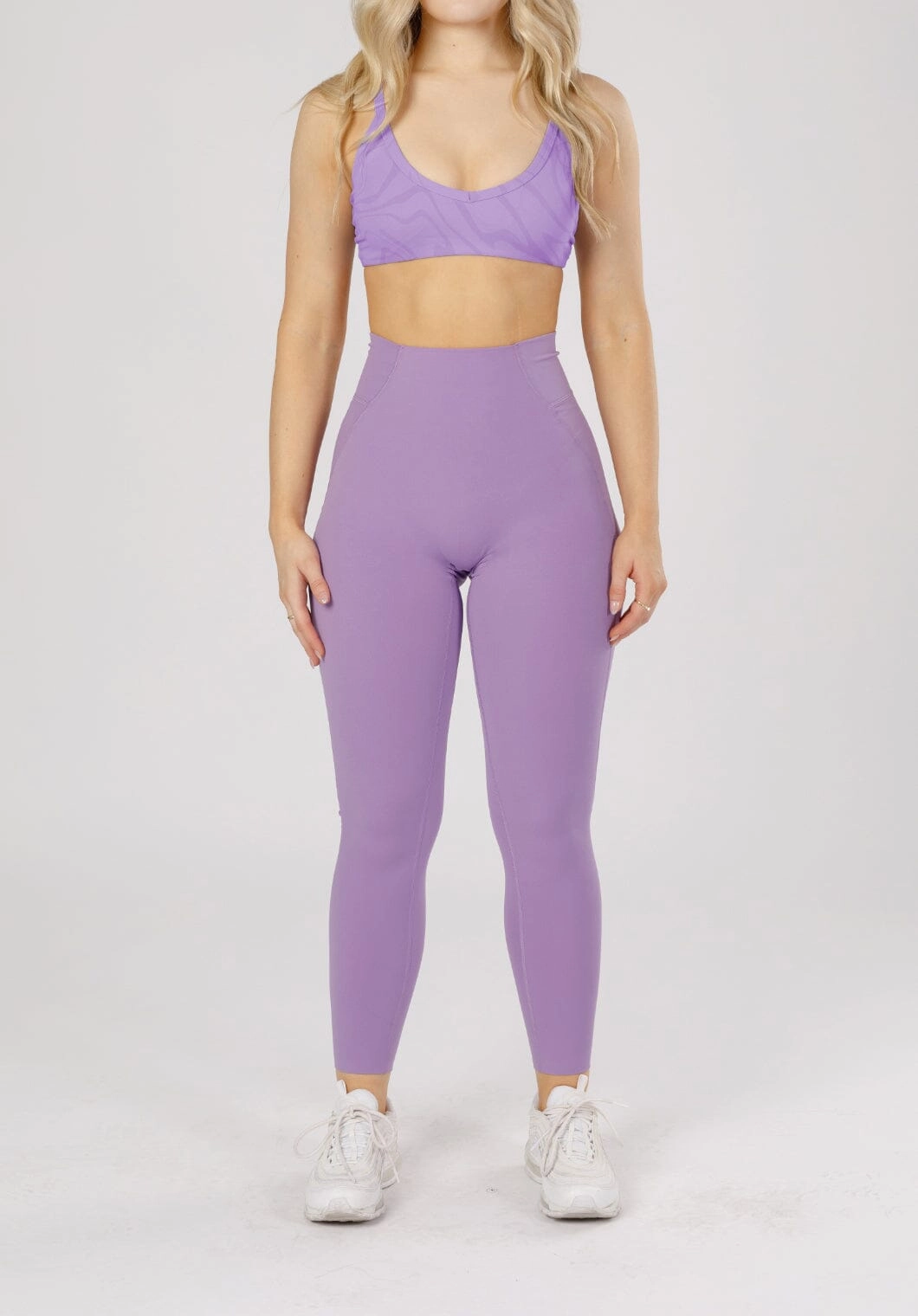 Summer Wear Minimalist Style Stylish Stretch Wear RecStretch? DesB High Flow Sculptseam?  Plus Legging Ultra Violet