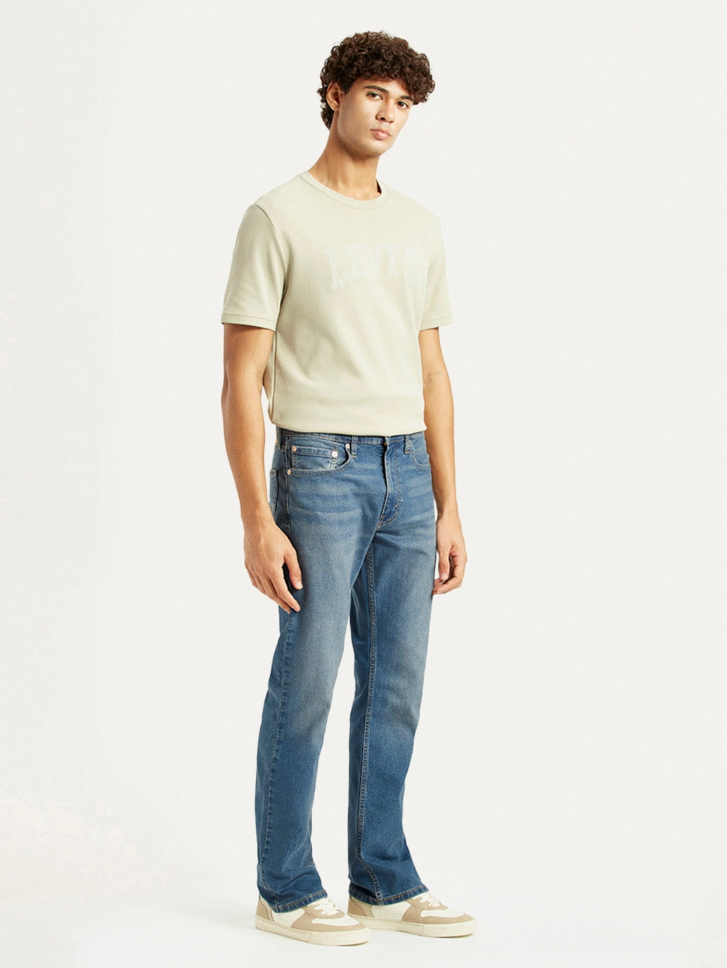 Low Maintenance Denim Lightweight Parent Style Durable Men's 527 Mid Indigo Bootcut Fit Mid Rise Jeans