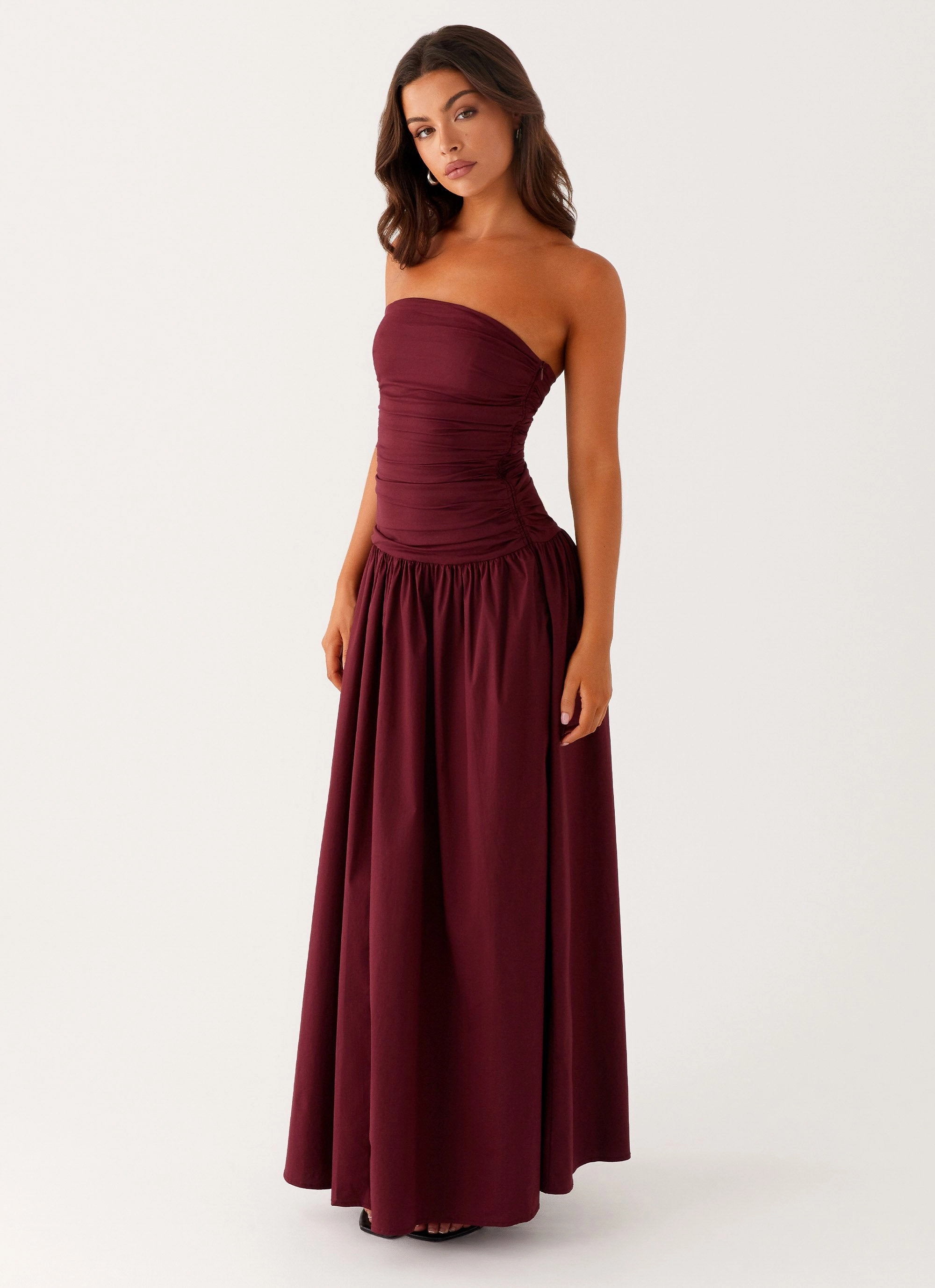 Carmel Maxi Dress - Mulberry Texture Rich