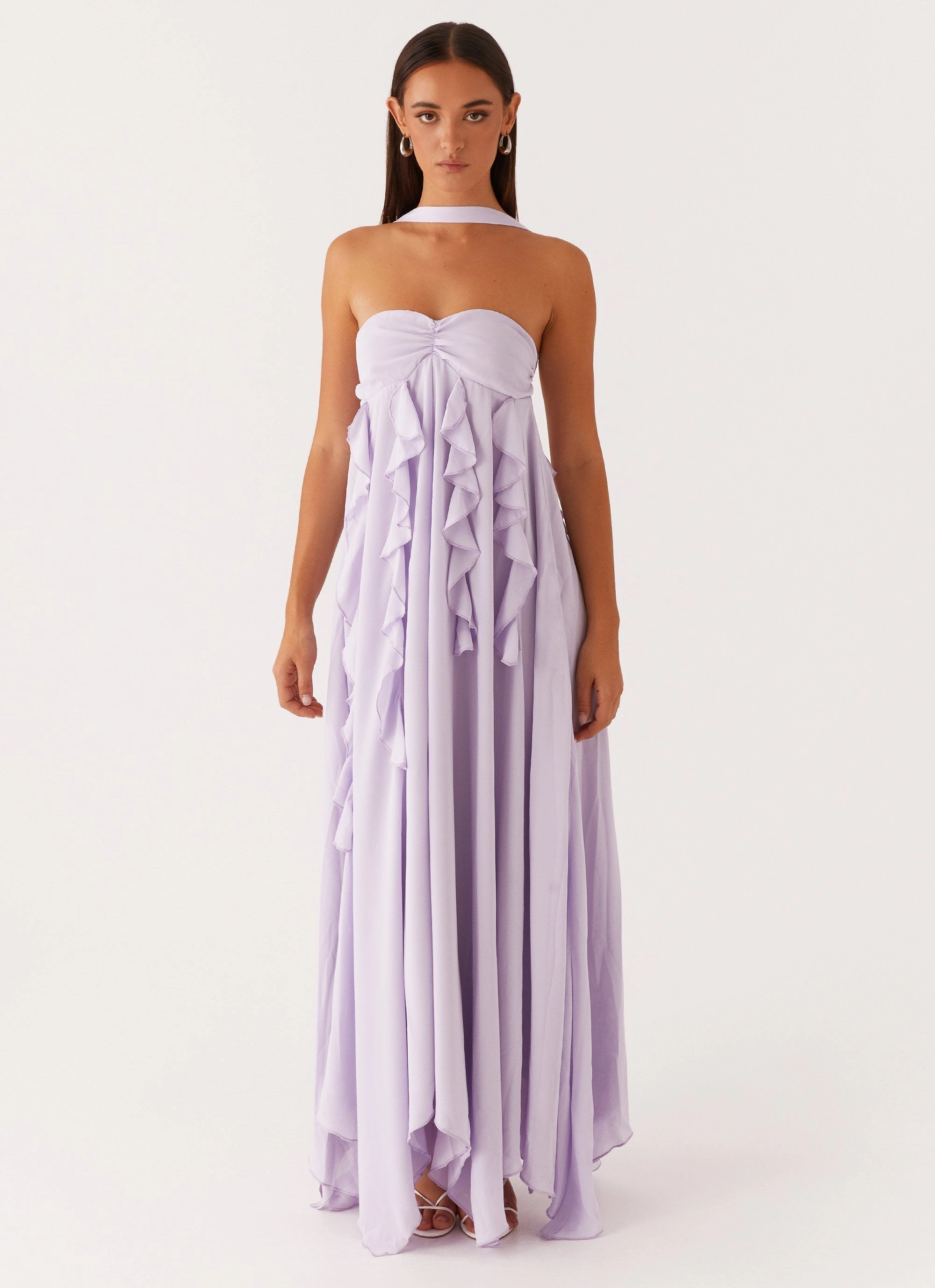 Casual Comfort Wear Florence Maxi Dress - Lilac