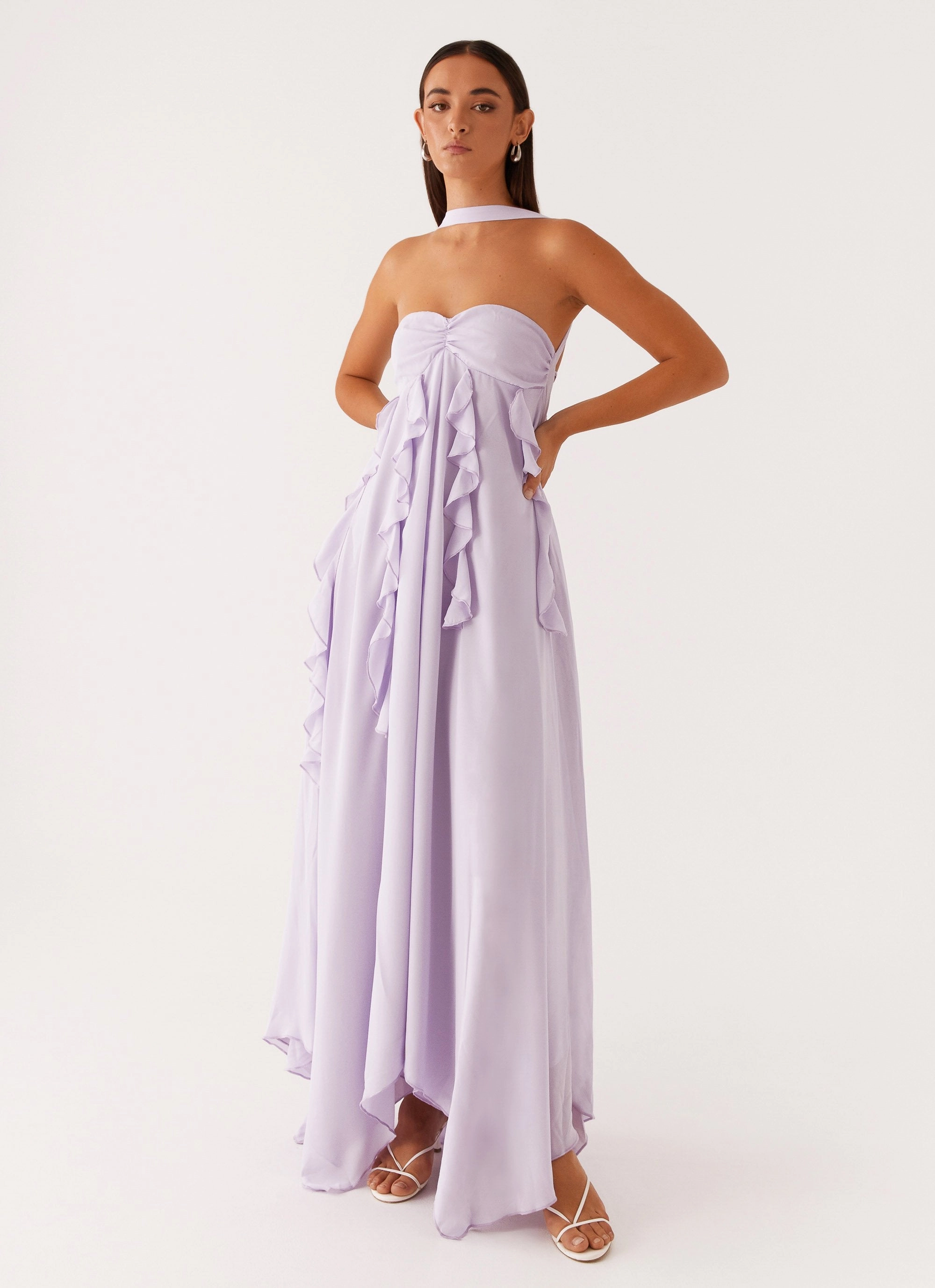 Comfy Fit Smooth-Finish Florence Maxi Dress - Lilac